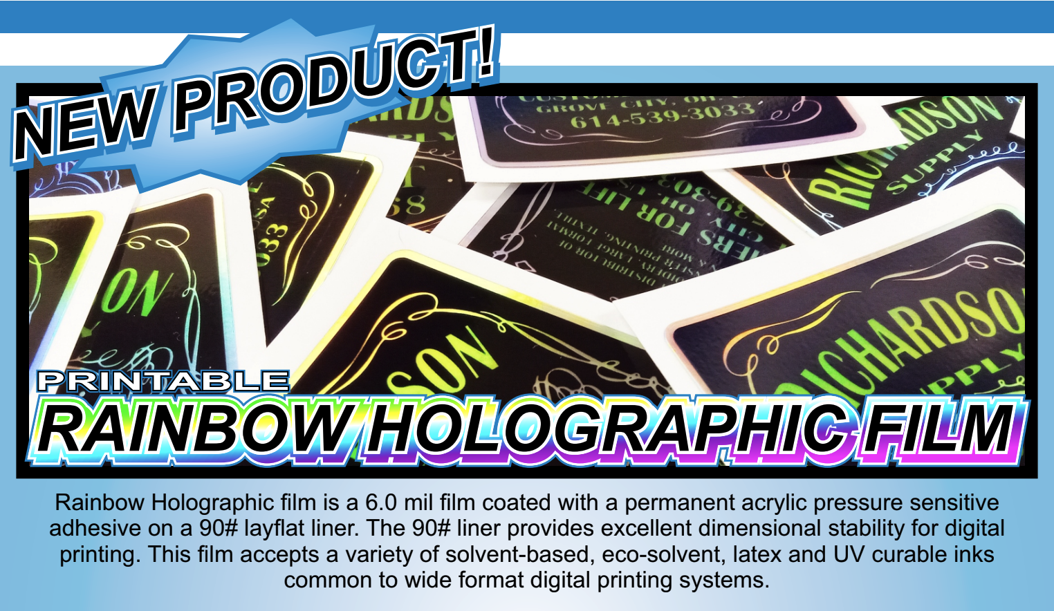 Holographic film 丨laser film丨hologram film